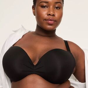 Cacique Black Seamless Push-Up Bra